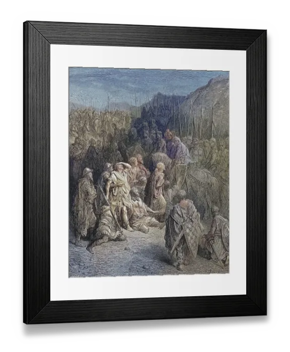 Framed Print : Finding scattered soldiers in the Third Crusade