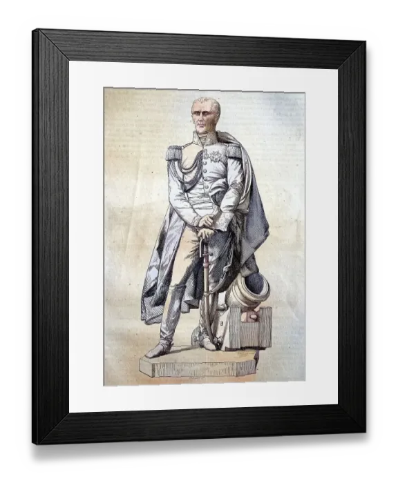 Framed Print : General Antoine Drouot, Comte Drout Framed Print : General Antoine Drouot, Comte Drout