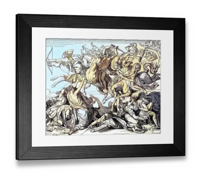 Framed Print : The Four Horsemen of the Apocalypse