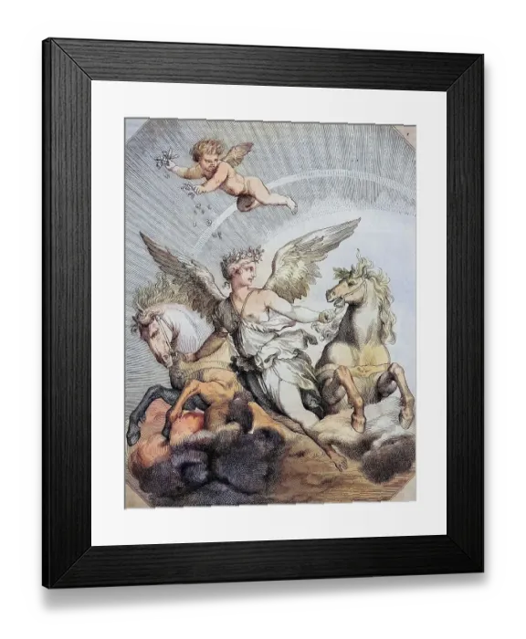 Framed Print : Aurora, Goddess of the Dawn, Mythology