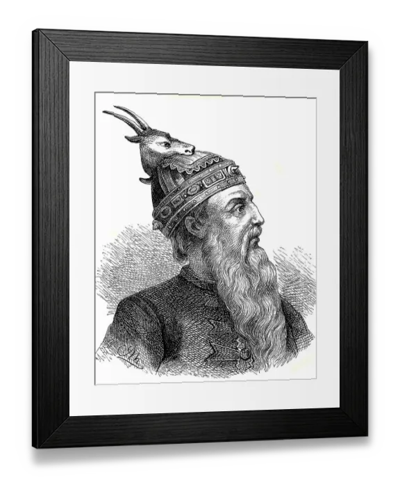 Framed Print : George Kastriota, Gjergj Kastrioti