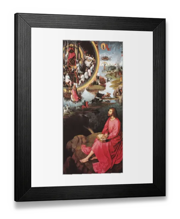 Framed Print : Hans Memling (between 1433 and 1440 until 11 August 1494) also Jan van Mimmelynghe