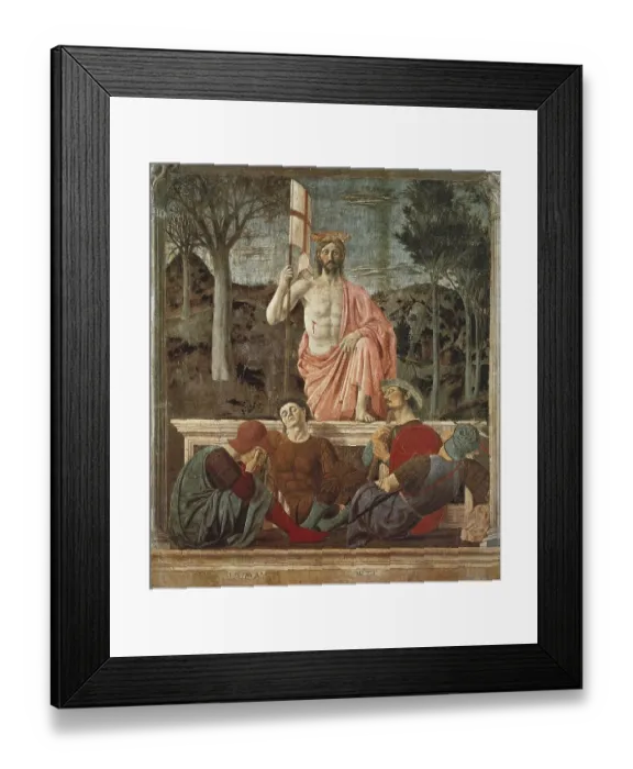 Framed Print : Piero della Francesca, Pietro di Benedetto dei Franceschi
