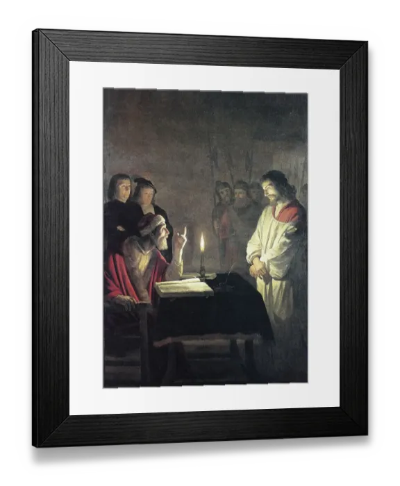 Framed Print : Gerrit van Honthorst, 4 November 1592