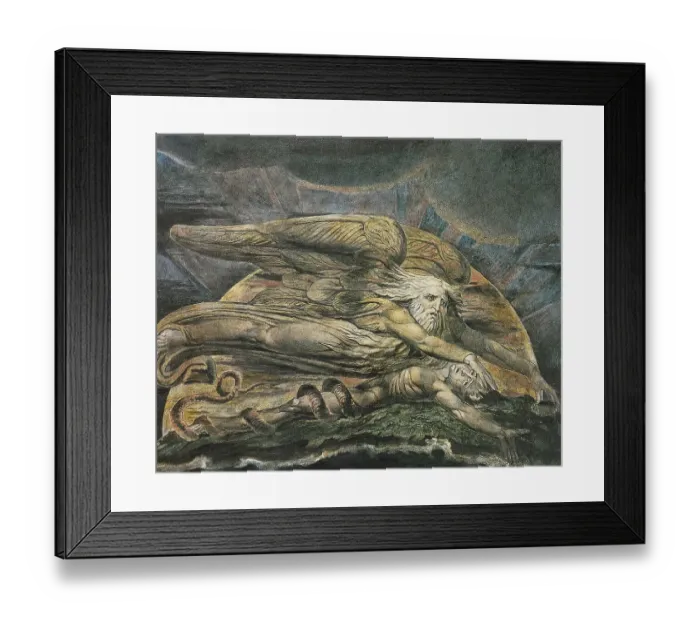 Framed Print : William Blake (28 November 1757 - 12 August 1827) was an English poet