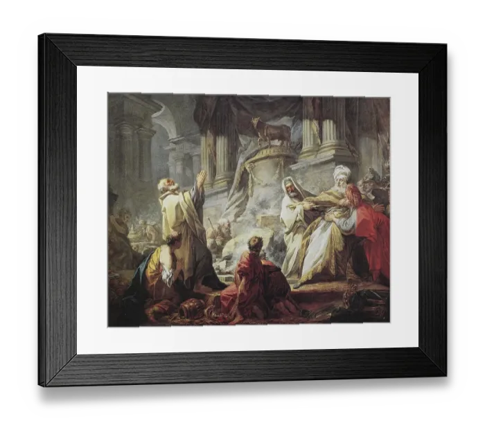 Framed Print : Jean-Honore Fragonard (5 April 1732) (until 22 August 1806) was a French painter