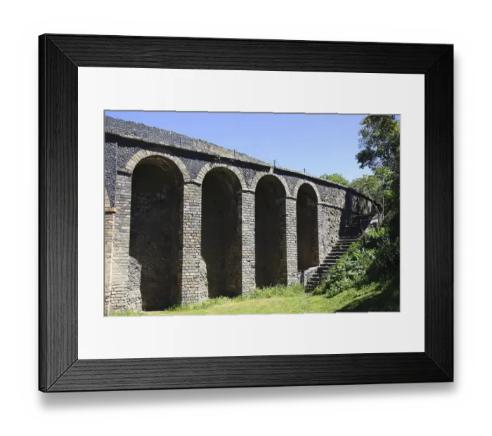 Framed Print : The theatre, Pompeii, ancient city in Campania on the Gulf of Naples