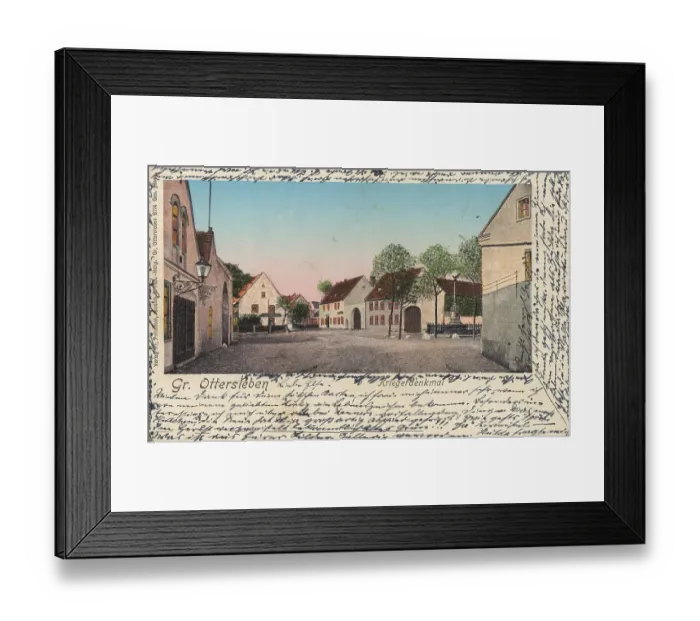 Framed Print : Ottersleben, Magdeburg, Saxony-Anhalt
