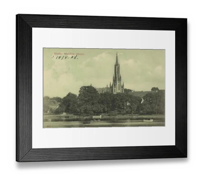 Framed Print : Malchow Monastery in Mecklenburg