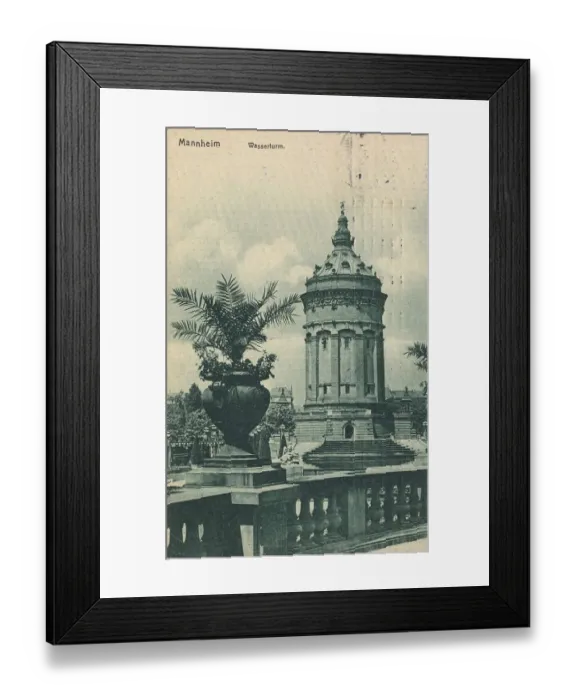 Framed Print : Mannheim, Baden-Wuerttemberg, Germany Framed Print : Mannheim, Baden-Wuerttemberg, Germany