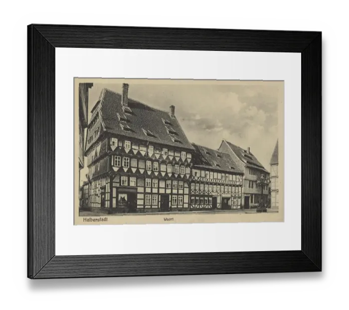 Framed Print : Woort, Halberstadt, Saxony-Anhalt Framed Print : Woort, Halberstadt, Saxony-Anhalt