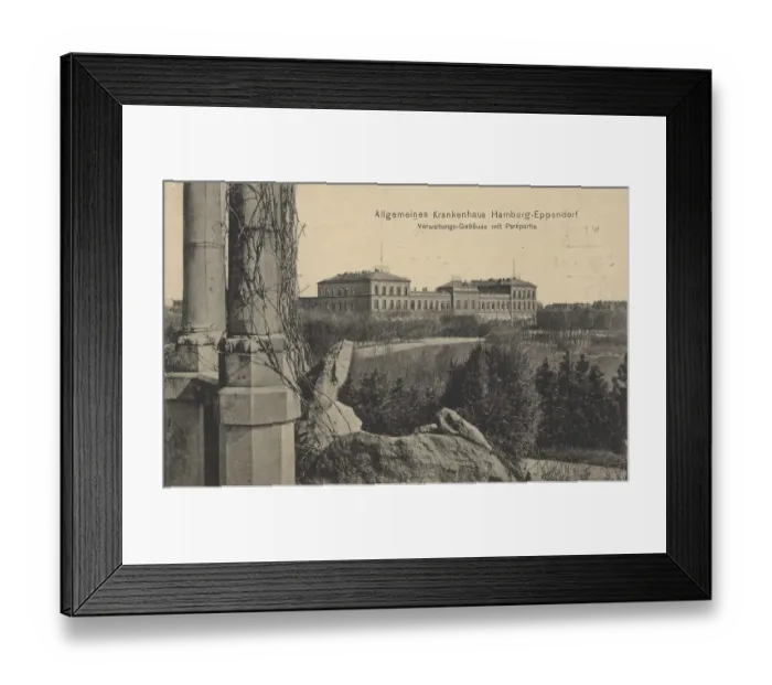 Framed Print : General Hospital Hamburg Eppendorf Framed Print : General Hospital Hamburg Eppendorf