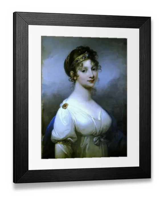 Framed Print : Luise Duchess of Mecklenburg-Strelitz Framed Print : Luise Duchess of Mecklenburg-Strelitz