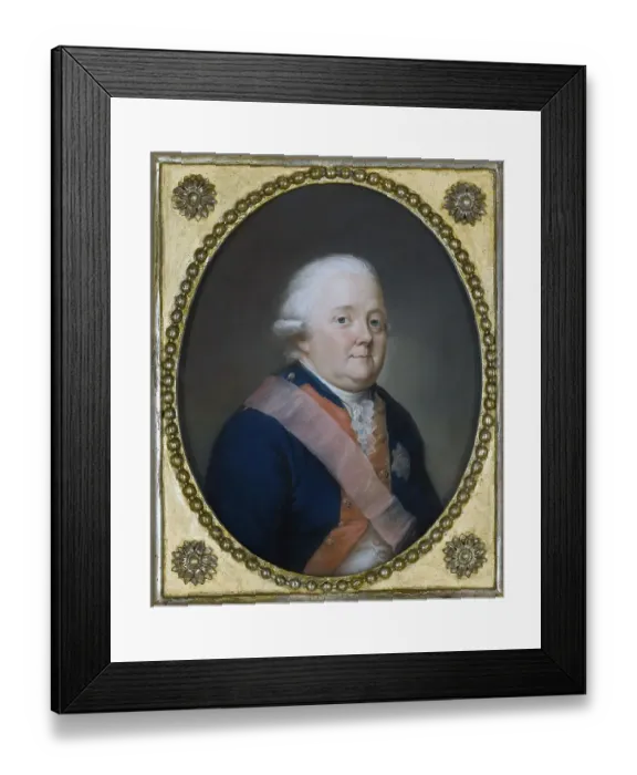 Framed Print : Friedrich Adolf Riedesel Freiherr zu Eisenbach