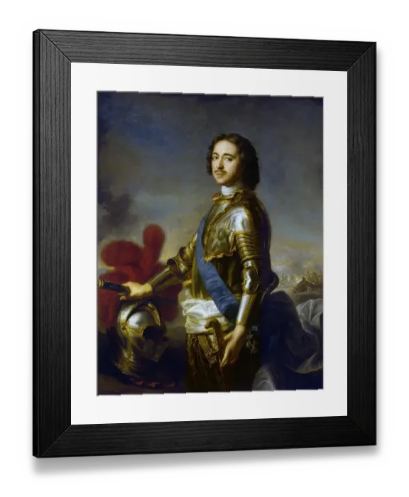 Framed Print : Peter I, the Great, born Pyotr Alexeyevich Romanov Framed Print : Peter I, the Great, born Pyotr Alexeyevich Romanov