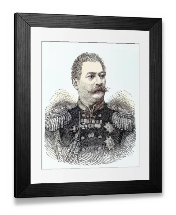 Framed Print : Count Michael Tarielovich Loris-Melikov Framed Print : Count Michael Tarielovich Loris-Melikov