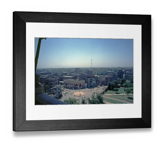Framed Print : View over the city, Luxor, Nile Valley