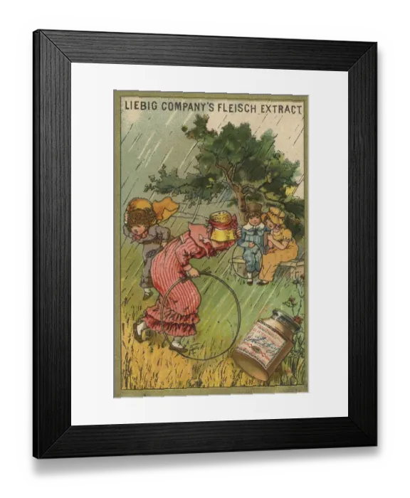 Framed Print : Picture series Childrens Games I