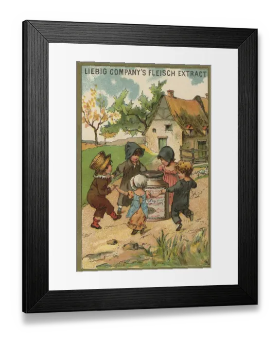 Framed Print : Picture series Childrens Games I Framed Print : Picture series Childrens Games I