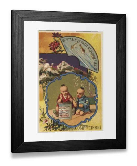 Framed Print : Picture series Chinese I (1880) (Paris)