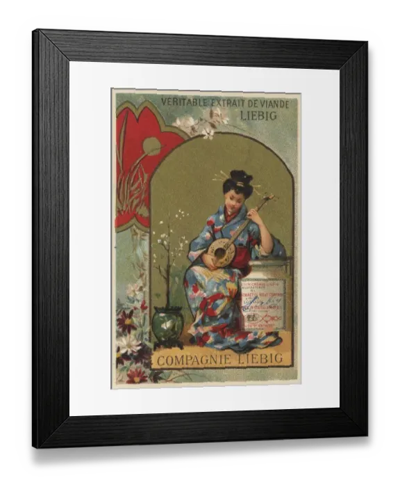 Framed Print : Picture series Chinese I (1880) (Paris)