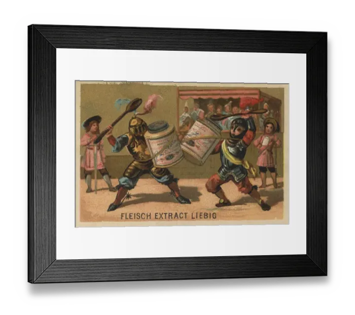 Framed Print : Picture series Genrebilder VII Framed Print : Picture series Genrebilder VII