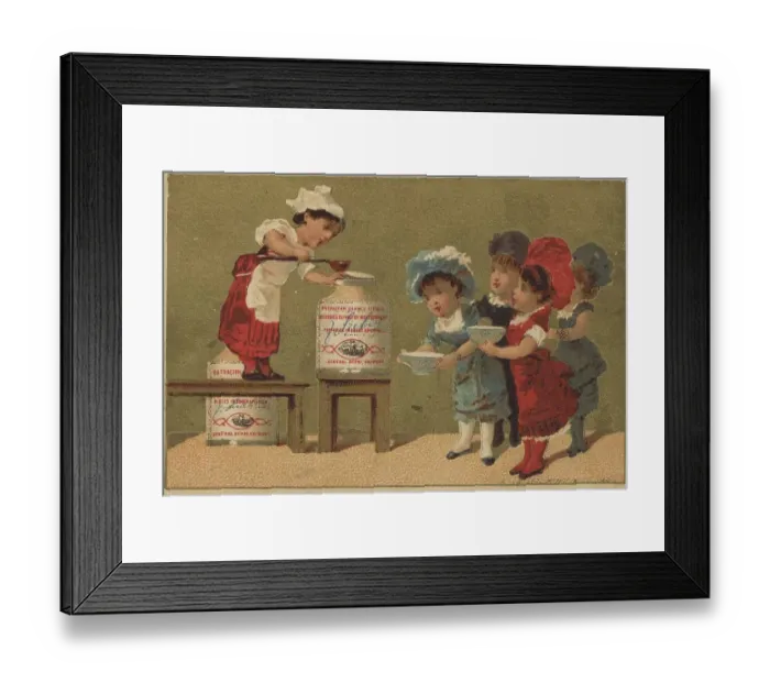 Framed Print : Series Genrebilder XV, Paris, 1878 Framed Print : Series Genrebilder XV, Paris, 1878