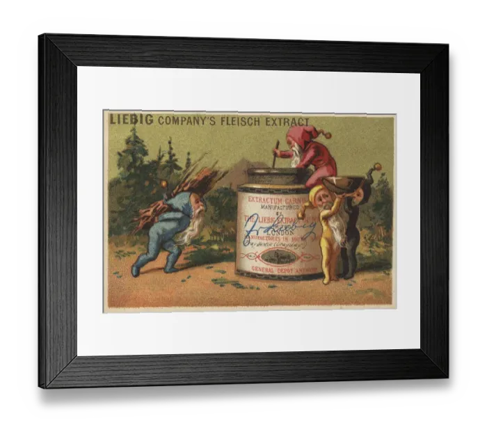 Framed Print : Picture series Four Gnomes in the Forest Framed Print : Picture series Four Gnomes in the Forest