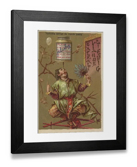 Framed Print : Picture series Japanese, 1878, Paris