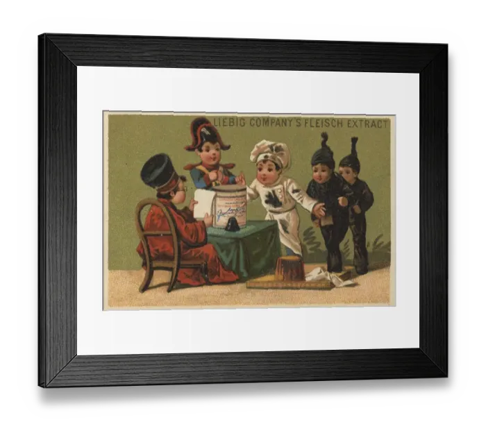 Framed Print : Picture series Theft I. two Pierrots Framed Print : Picture series Theft I. two Pierrots