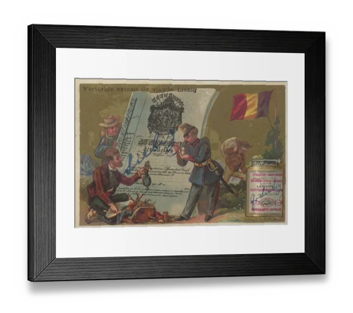 Framed Print : Picture series Passports of the different nations Framed Print : Picture series Passports of the different nations