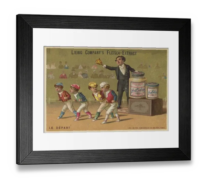 Framed Print : Picture series steeplechase, silly August Framed Print : Picture series steeplechase, silly August
