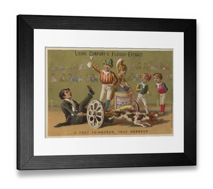 Framed Print : Picture series steeplechase, silly August Framed Print : Picture series steeplechase, silly August