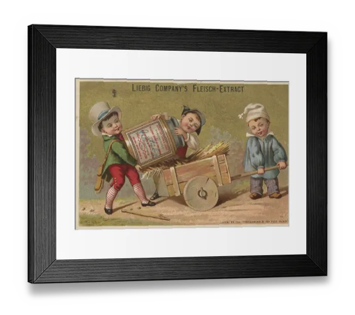 Framed Print : Picture series Peasant History