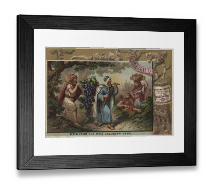Framed Print : Series of pictures Biblical Stories I
