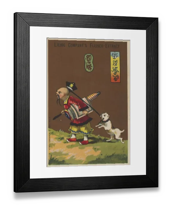 Framed Print : Picture series Chinese II, 1883 Framed Print : Picture series Chinese II, 1883