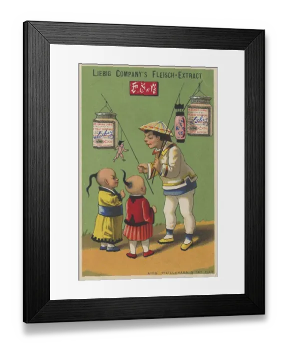 Framed Print : Picture series Chinese II, 1883 Framed Print : Picture series Chinese II, 1883