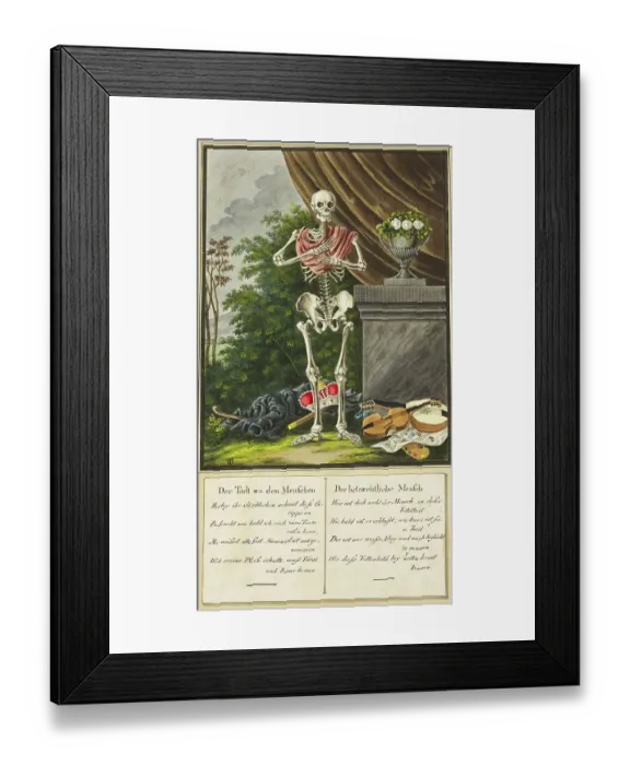 Framed Print : Death Comes to the People, Todten-Tantz after Beck Framed Print : Death Comes to the People, Todten-Tantz after Beck