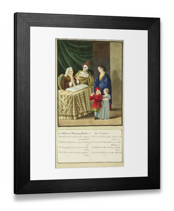 Framed Print : Death Comes to the Head of the Orphanage Framed Print : Death Comes to the Head of the Orphanage