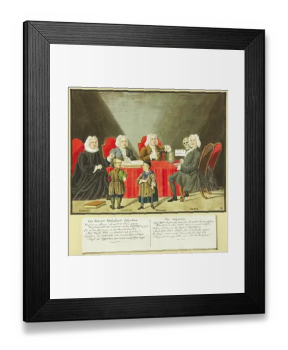 Framed Print : Death Comes to the Orphanage Inspection