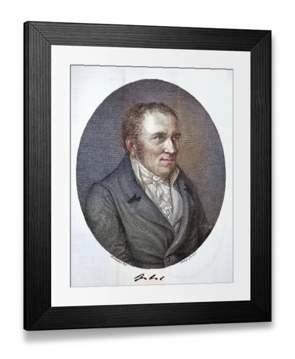 Framed Print : Johann Peter Hebel, 10 May 1760 Framed Print : Johann Peter Hebel, 10 May 1760