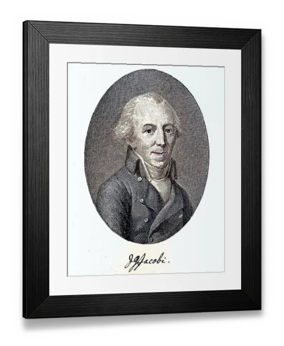 Framed Print : Johann Georg Jacobi, 2 September 1740 Framed Print : Johann Georg Jacobi, 2 September 1740