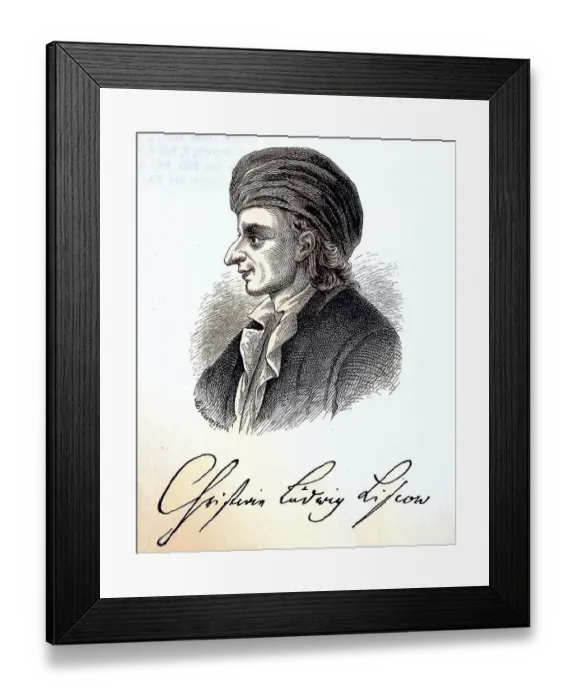 Framed Print : Christian Ludwig Liscow, 26 April 1701 Framed Print : Christian Ludwig Liscow, 26 April 1701