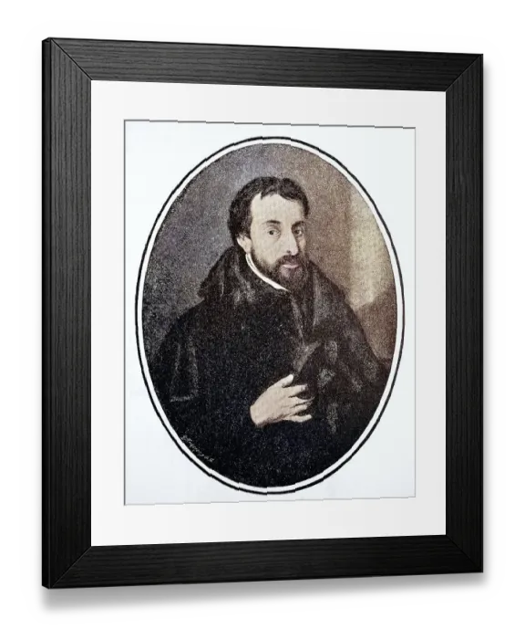 Framed Print : Friedrich Spee von Langenfeld, 25 February 1591