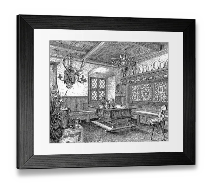 Framed Print : Die Kammer des Breslauer Gerber Framed Print : Die Kammer des Breslauer Gerber