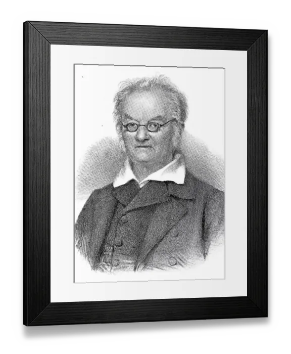 Framed Print : Carl Ritter, 7 hemeroplanes triptolemus (1779)