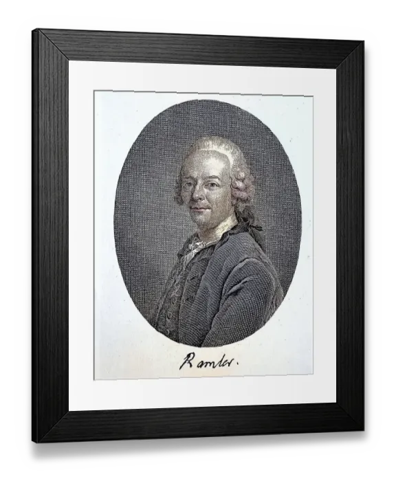 Framed Print : Karl Wilhelm Ramler, 25 February 1725 Framed Print : Karl Wilhelm Ramler, 25 February 1725