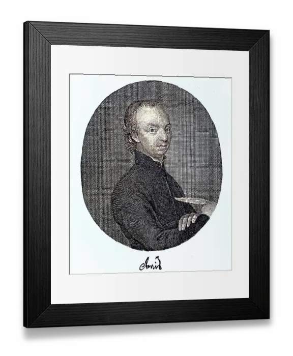 Framed Print : Johann Nepomuk Cosmas Michael Denis