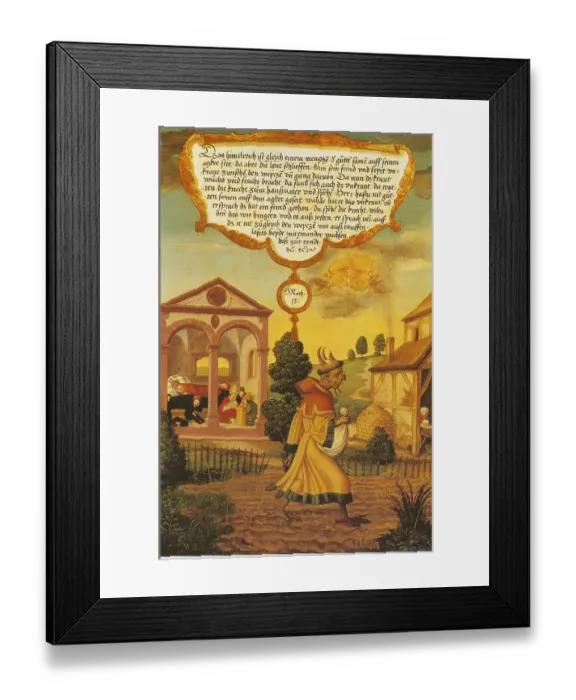 Framed Print : The Parable of the Weeds among the Wheat