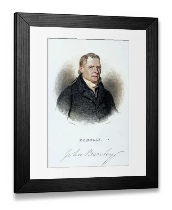 Framed Print : John Barcla (10 December 1758) (21 August 1826)